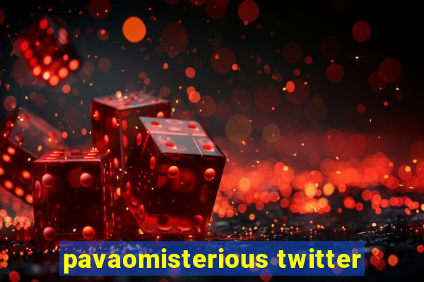 pavaomisterious twitter